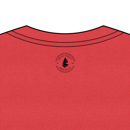 Women’s V-Neck Tee – Black Logo