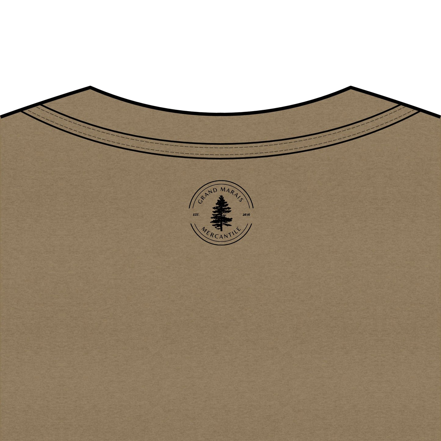 Women’s V-Neck Tee – Black Logo