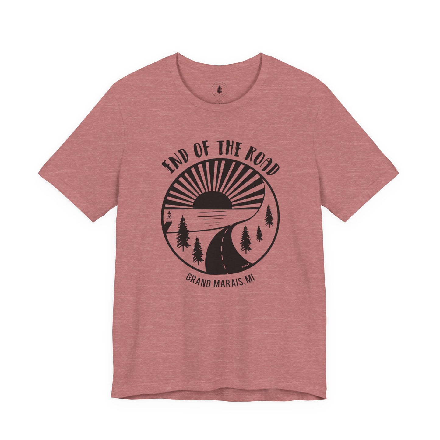 Copy of End of the Road T-Shirt White Logo